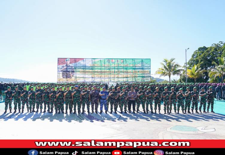 Ribuan TNI Siap Amankan PSU Pilgub Papua, Pangdam Cenderawasih: Prajurit Harus Patuhi SOP