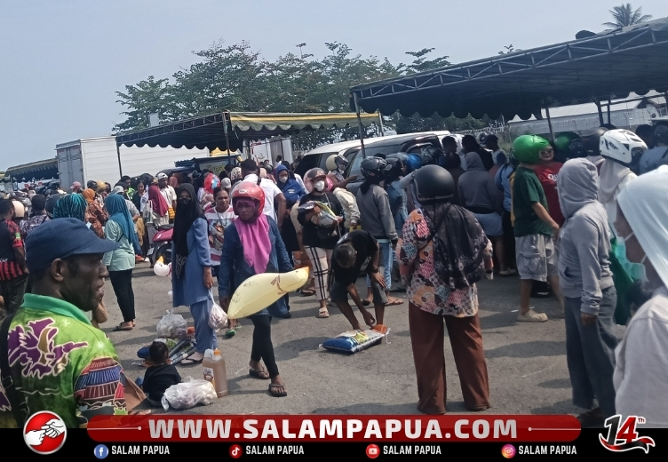 Dorong Kesejahteraan Pangan Masyarakat, TPHP Papua Tengah Gelar Gerakan Pangan Murah