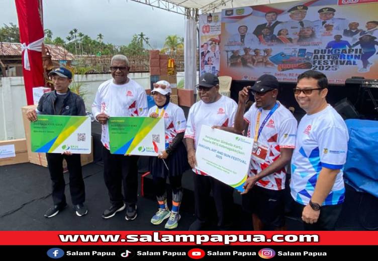 Peserta Dukcapil Art & Run Festival 2025 Dilindungi BPJS Ketenagakerjaan