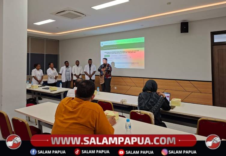Suasana serah terima 5 dokter dari Kabupaten Nduga, Papua Pegunungan kepada Fakultas Kedokteran, Kesehatan Masyarakat dan Keperawatan Universitas Gadjah Mada (FK-KMK UGM) untuk mengikuti Program Pra Pendidikan Dokter Spesialis Tahun 2026 di Yogjakarta, Senin (14/9/2026)(Salampapua.com/Dokumen Pribadi)