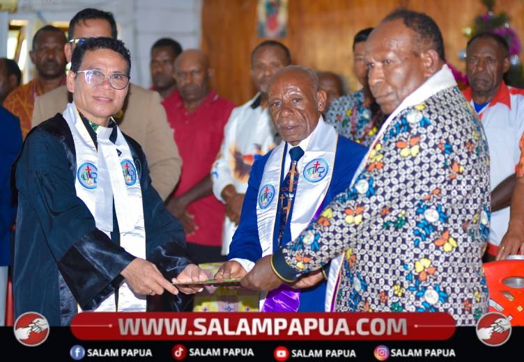 Pdt. Geradus Bunai Terpilih Pimpin GKII Wilayah III Papua Tengah Periode 2026–2031