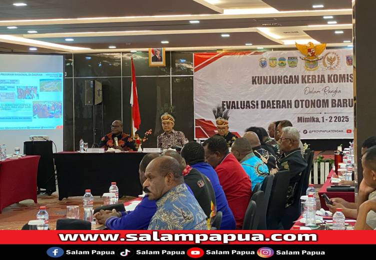 Papua Tengah Usulkan Pemekaran Beberapa Kabupaten Dan Satu Kotamadya