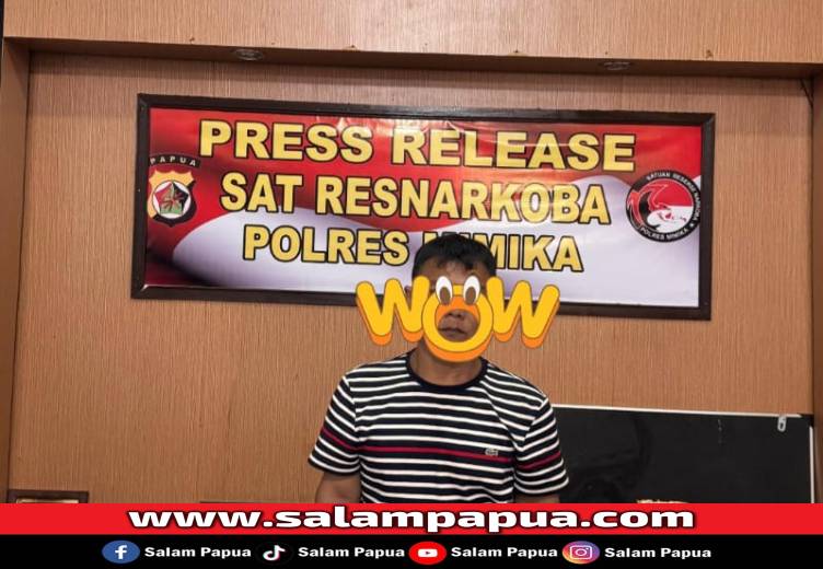 Polisi Ringkus Pemilik Narkoba Yang Ditemukan Di Area Kargo Bandara Mozes Kilangin