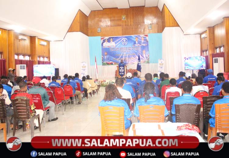 Suasana Konfercab dan Konferda GAMKI Provinsi Papua Tengah bersama pengurus GAMKI dari delapan kabupaten di Aula Guest House, Jalan Merdeka, Karang Mulia, Nabire, Papua Tengah, Jumat (9/10/2026)(Salampapua.com/Elias)