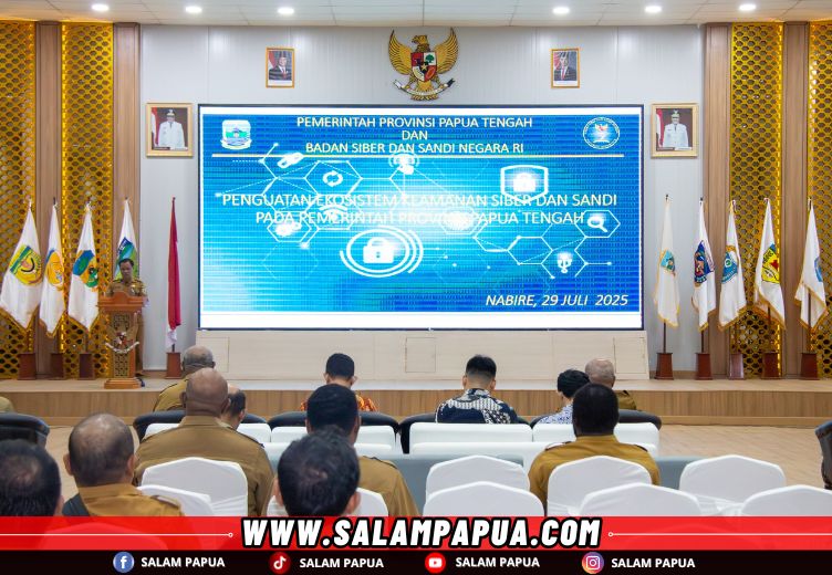BSSN Perkuat Ekosistem Siber Dan Sandi Di Provinsi Papua Tengah