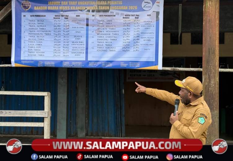 Bupati Nduga Canangkan Tiga Subsidi: Penumpang, Barang Dan BBM