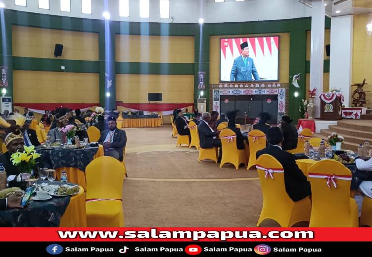 H-2 HUT Ke-80 RI, DPRK Mimika Gelar Paripurna Dengar Pidato Kenegaraan Presiden Prabowo