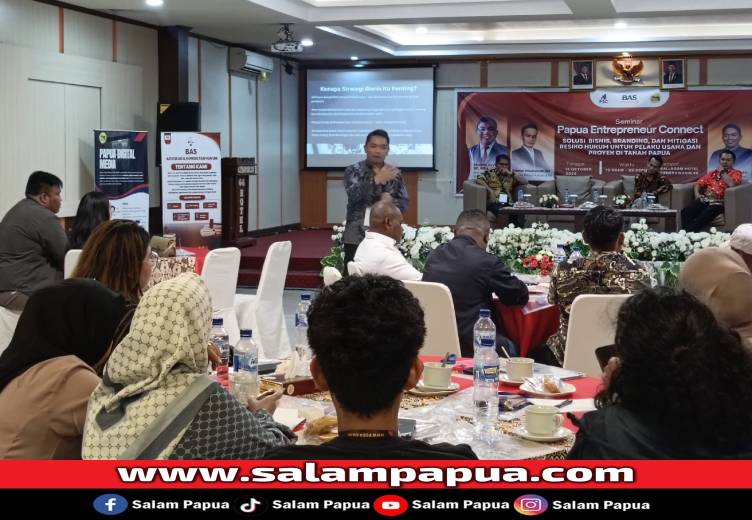 Papua Strategic Consulting Gelar Seminar Bisnis Bersama Puluhan Pelaku Usaha Di Timika
