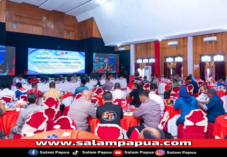 Pemprov Papua Tengah Dan TNI–Polri Perkuat Sinergi Operasi Lilin Noken 2025 Jelang Nataru