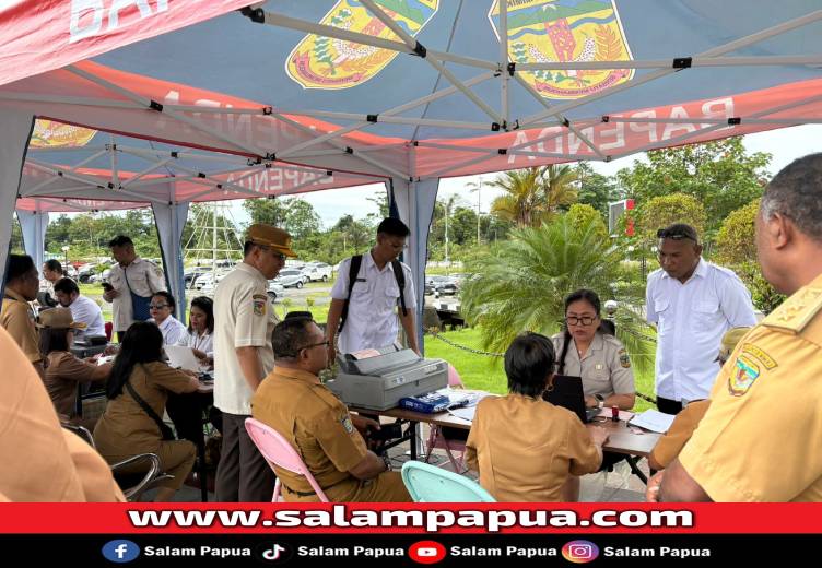 Bapenda Mimika Buka Posko Pembayaran Di Puspem, Realisasi PBB-P2 Tembus 94,5 Persen