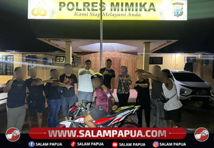 Timsus Babat Polres Mimika Bekuk Spesialis Curas Dan Asusila, Belasan Barang Bukti Diamankan