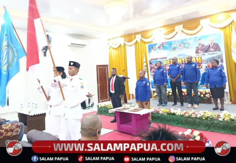 KONI Papua Tengah Kukuhkan Pengurus Tiga Cabor Jelang Pra-PON Dan PON 2027-2028