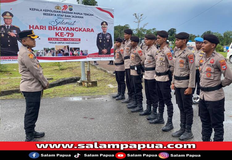 9 Bintara Angkatan 52 Ditugaskan Di Polres Mimika