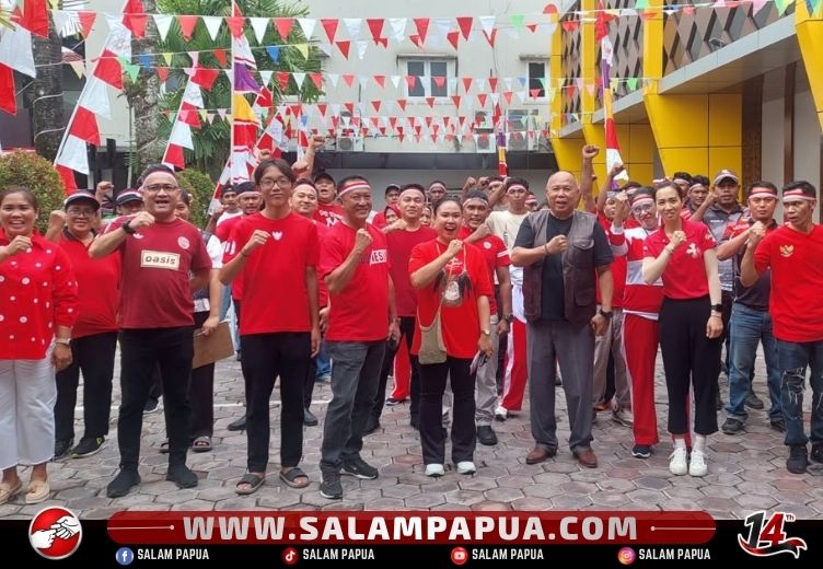 Meriah Dan Penuh Kebersamaan, Karyawan Hotel Grand Tembaga Rayakan HUT Ke-81 RI Dengan Berbagai Lomba