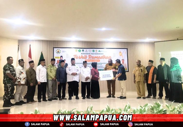 DMI Mimika Beri Jaminan BPJS Ketenagakerjaan Kepada 32 Petugas Fardhu Kifayah