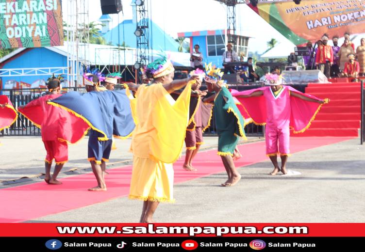 Dewan Kesenian Provinsi Deklarasikan Tarian Odiyai Sebagai Identitas Budaya Papua Tengah