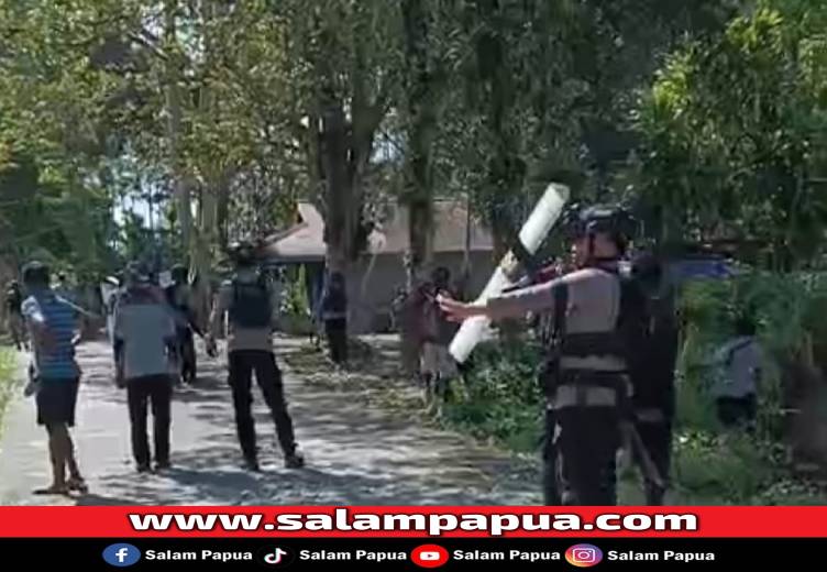 Lagi, Diduga Masalah Selingkuh, Dua Kelompok Warga Saling Serang Di Kwamki Narama