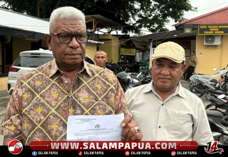 Bupati Mimika Laporkan Sebuah Media Online Ke Polisi Atas Dugaan Pemberitaan Bukan Produk Pers