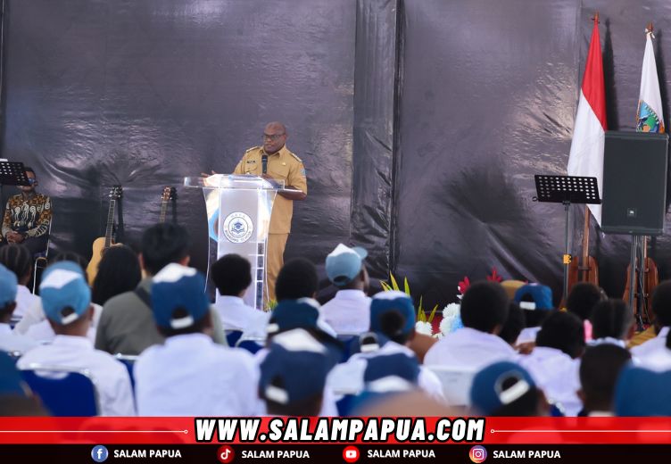 Gubernur Meki Nawipa Resmikan Honai Training Centre Dan MEPA Boarding School