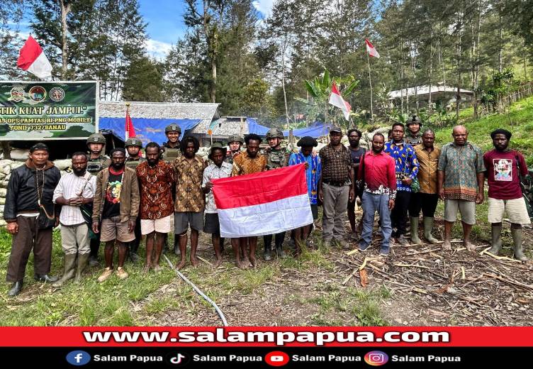 Kisah Pulang: Lima Anggota OPM Kembali Ke NKRI Usai Pendekatan Humanis TNI