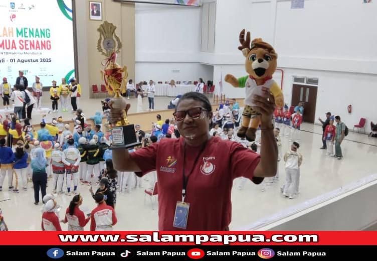 PORPI Kabupaten Mimika Raih Beberapa Prestasi Di FORNAS VIII Mandalika 2025