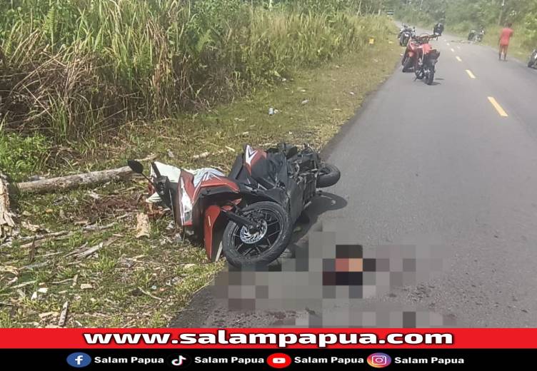 Video Kepala Manusia Terpenggal Di Tengah Jalan Hebohkan Warga Timika