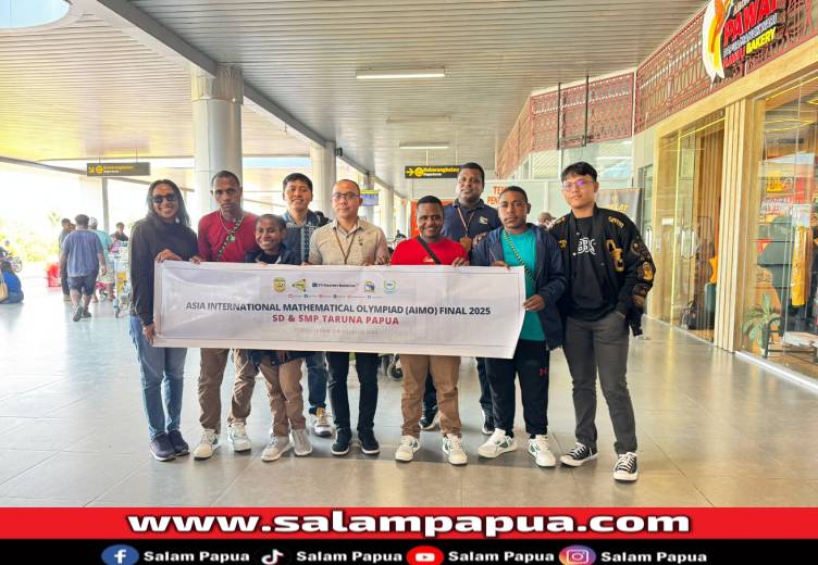 Berangkat Ikuti AIMO Di Tokyo, SATP Optimis Anak Didiknya Harumkan Nama Papua Dan Indonesia