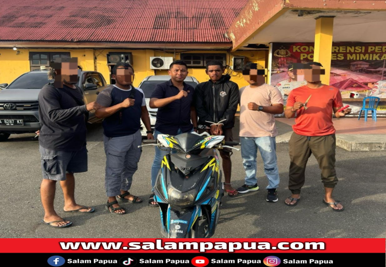 Polisi Tangkap Pelaku Penikaman Warga Di Komplek Belakang Serayu Timika