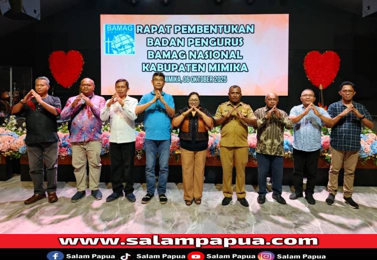 Pengurus DPD BAMAGNAS Mimika Dipilih Langsung Pusat, Siap Jadi Mitra Pemerintah