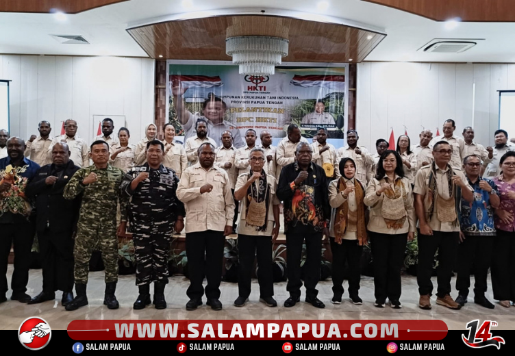 DPC HKTI Papua Tengah Resmi Dilantik, DPN Minta HKTI Bekerja Untuk  Sejahterakan Petani