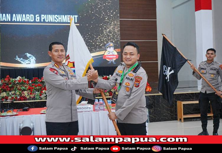 Polres Mimika Raih Penghargaan Terbaik Pada Gelar Operasional Polda Papua Tengah 2025