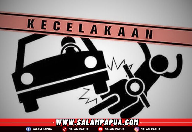 Kecelakaan Di Jalan Poros Mapurjaya, Seorang Warga Patah Tulang Paha