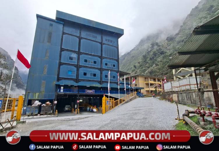 Gedung Super Block Plaza Agawaa Ogom MP-72 Ridge Camp, Tembagapura area kerja PT Freeport Indonesia (PTFI) saat dikunjungi, Minggu (16/8/2026)(Salampapua.com/Sianturi)a