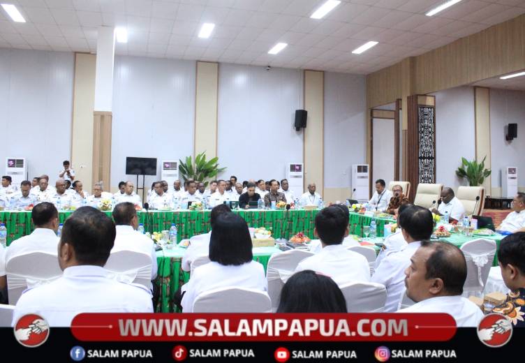 Pemprov Papua Tengah Perkuat Tata Kelola Dana Otsus, Gubernur Tekankan Akuntabilitas Dan Transparansi
