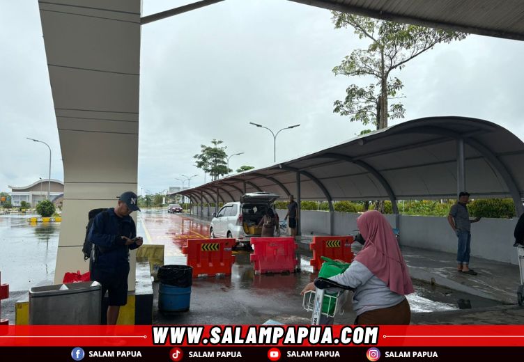Masyarakat Sambut Positif Perubahan Jalur Keberangkatan Dan Kedatangan Bandara Mozes Kilangin