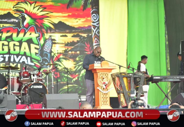PRF XI Resmi Dibuka, Meki Nawipa: Hanya Musik Yang Bisa Memersatukan Orang Papua