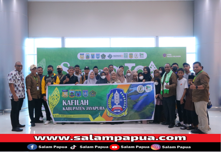 10 Rombongan Kafilah Dari Berbagai Kabupaten Telah Tiba Di Timika