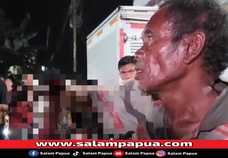 Pria Paruh Baya Disabet OTK Di Serui Mekar, Tangan Nyaris Putus