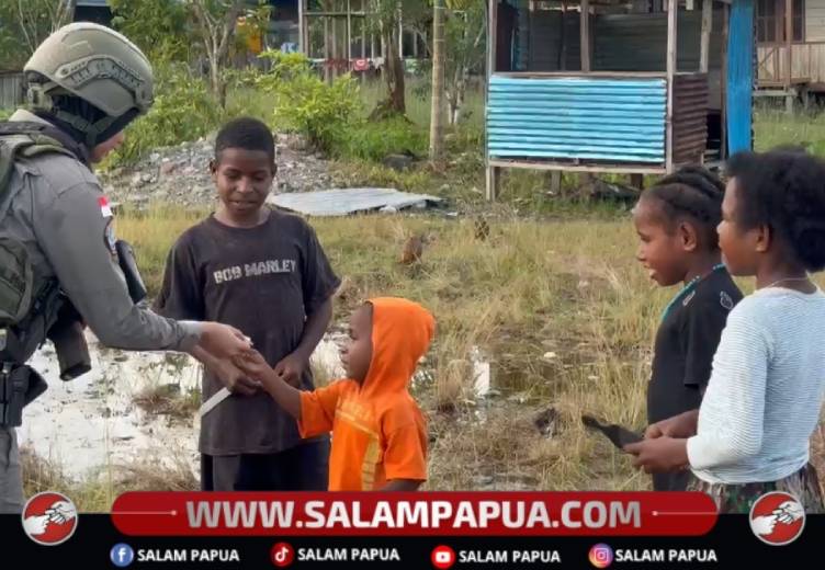 Satgas Operasi Damai Cartenz 2026 Perkuat Keamanan Dan Kedekatan Humanis Dengan Masyarakat Kenyam