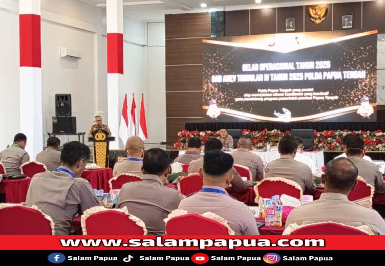 Anev Kamtibmas Papua Tengah 2025: Tiga Hal Jadi Sorotan Utama
