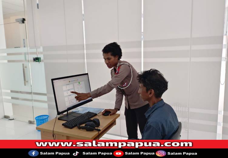 Polantas Menyapa: Satlantas Mimika Hadirkan Pelayanan Lebih Dekat Dan Cepat