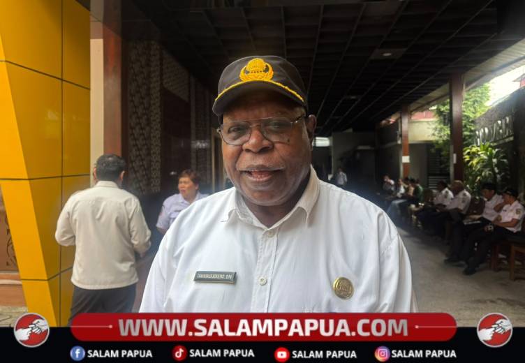 BPBD Mimika Tinjau Pusdalops Antisipasi Cuaca Ekstrem