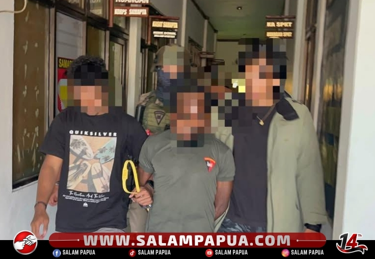 Satgas Damai Cartenz Tangkap DPO Penganiayaan Berat Di Puncak Jaya