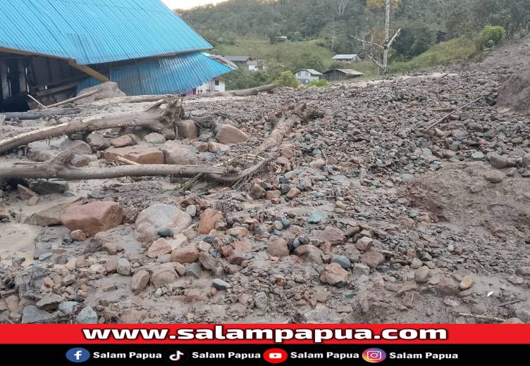 Gereja Antiokia GKII Kegata Rusak Parah Dihantam Longsor