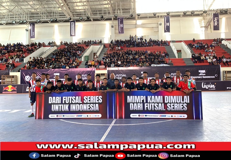 Freeport Indonesia Futsal Series 2024 Resmi Dibuka, Kembangkan Bakat Anak-Anak Muda