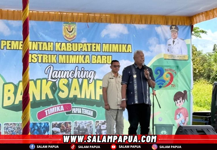Bupati John Rettob: Pemkab Akan Berikan Anggaran Kebersihan Kepada Setiap Distrik Di Mimika