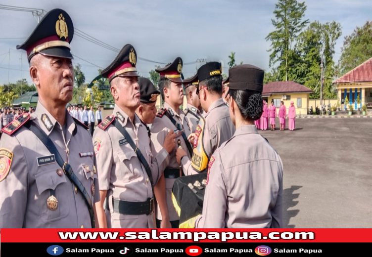 Lima Pejabat Polres Dimutasi, Kapolres Billyandra Pimpin Sertijab Dan Penyematan Jabatan