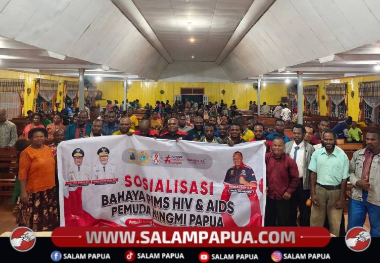 Pemuda KINGMI Apresiasi KPA Papua Tengah Sosialisasikan Bahaya HIV-AIDS Di Nabire