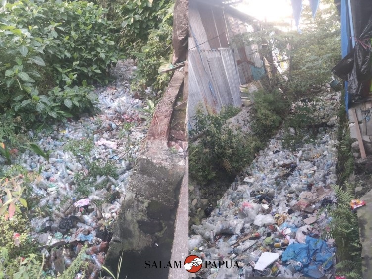 DEWAN SOROTI SAMPAH MENUMPUK DI PASAR SENTRAL DAN JALAN BOUGENVILLE TIMIKA