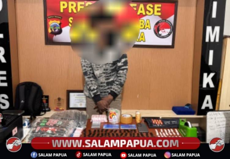 Polisi Bekuk Pengedar Sabu Di Busiri Ujung, 141 Paket Disita Dari Kamar Kos